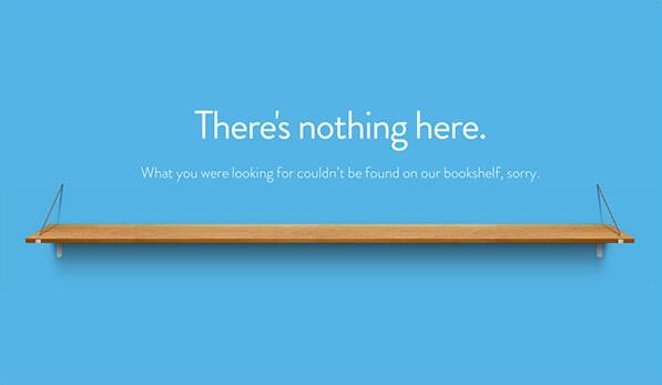 網(wǎng)站建設(shè)之創(chuàng)意的404頁(yè)面設(shè)計(jì)賞析